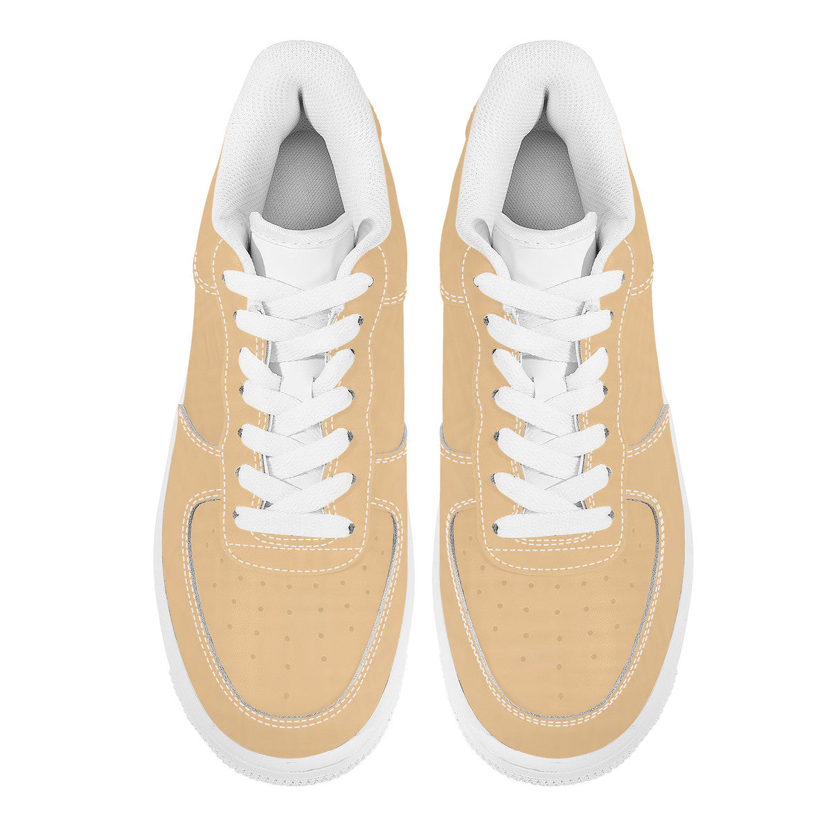 Tan Low Top Unisex Sneaker