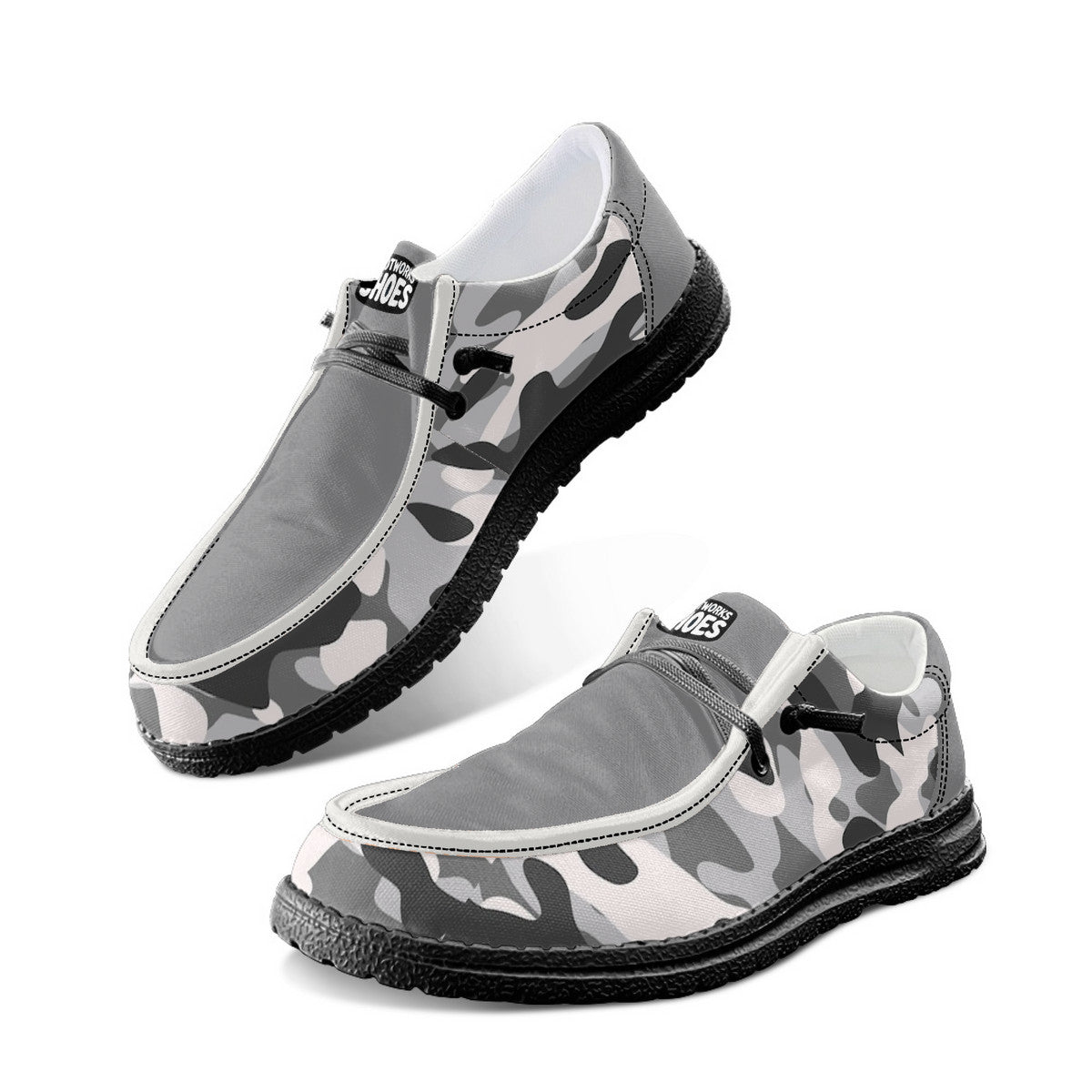 Camo Unisex Canvas Loafers