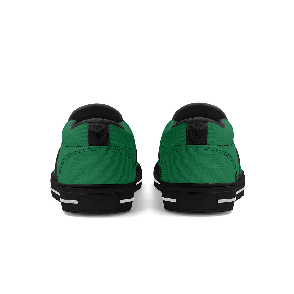 Green Unisex Slip-on Shoes