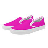 Hot Pink Skate Slip On Shoes