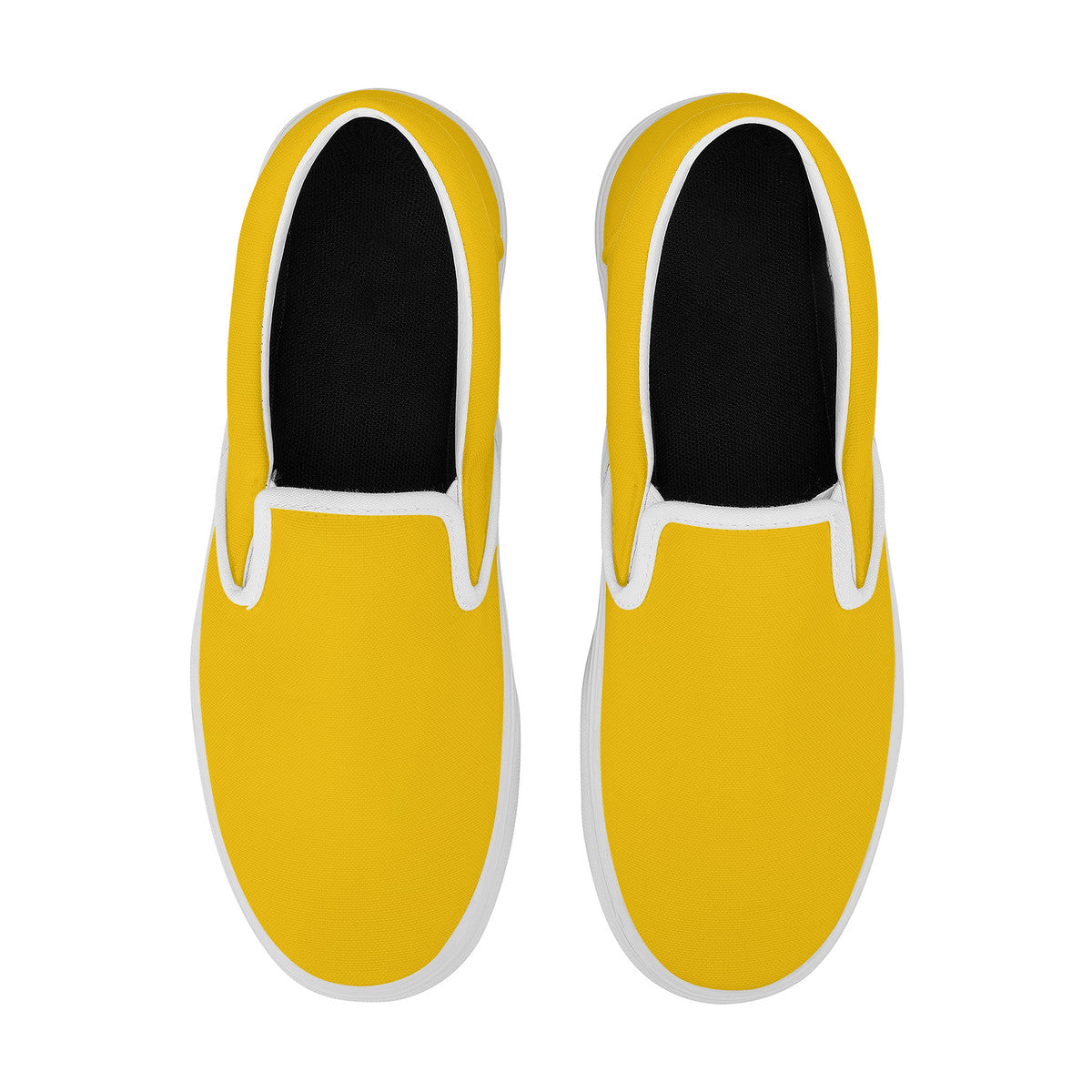 Bannana Yellow Skate Slip On Shoes