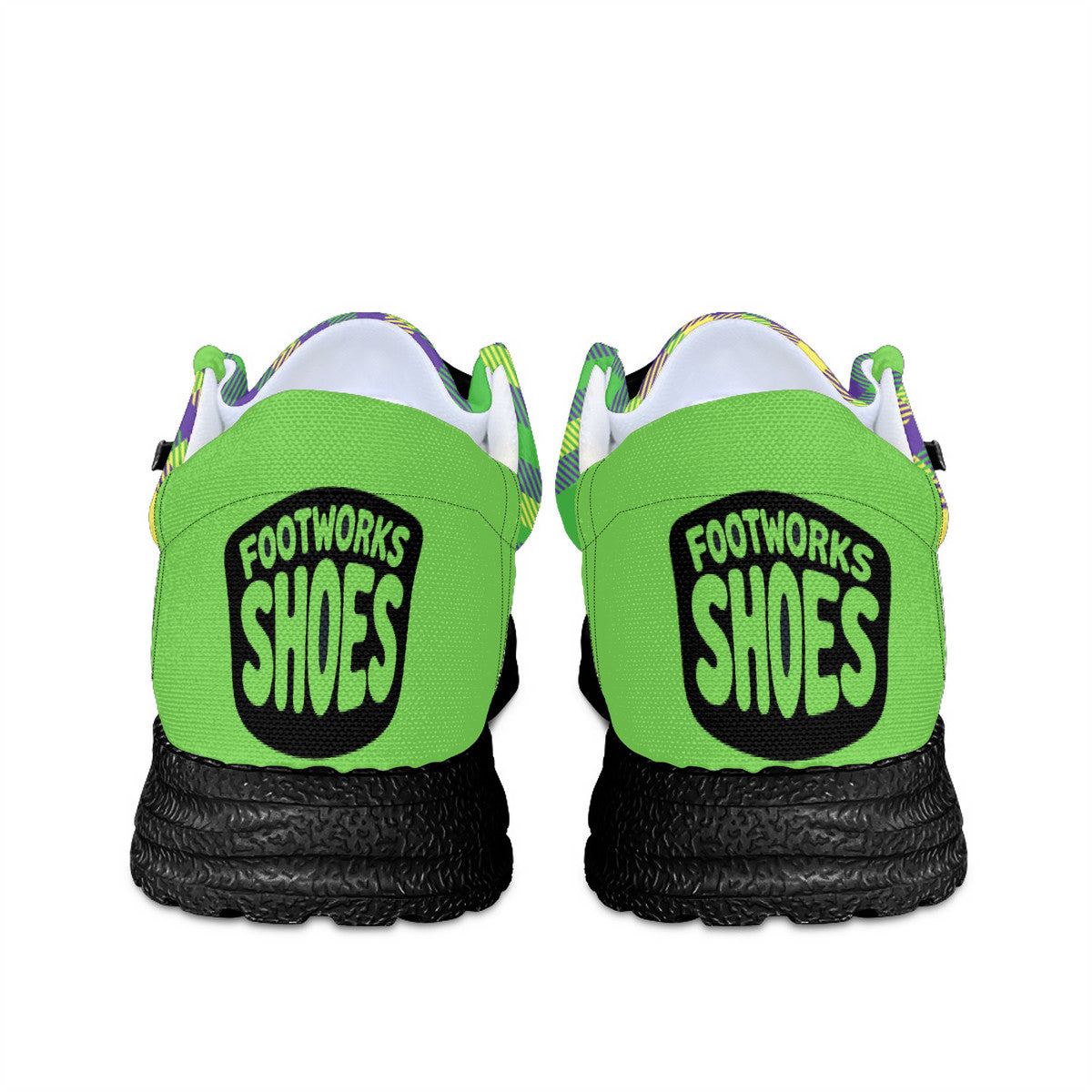 Green Explosion Unisex Canvas Loafers