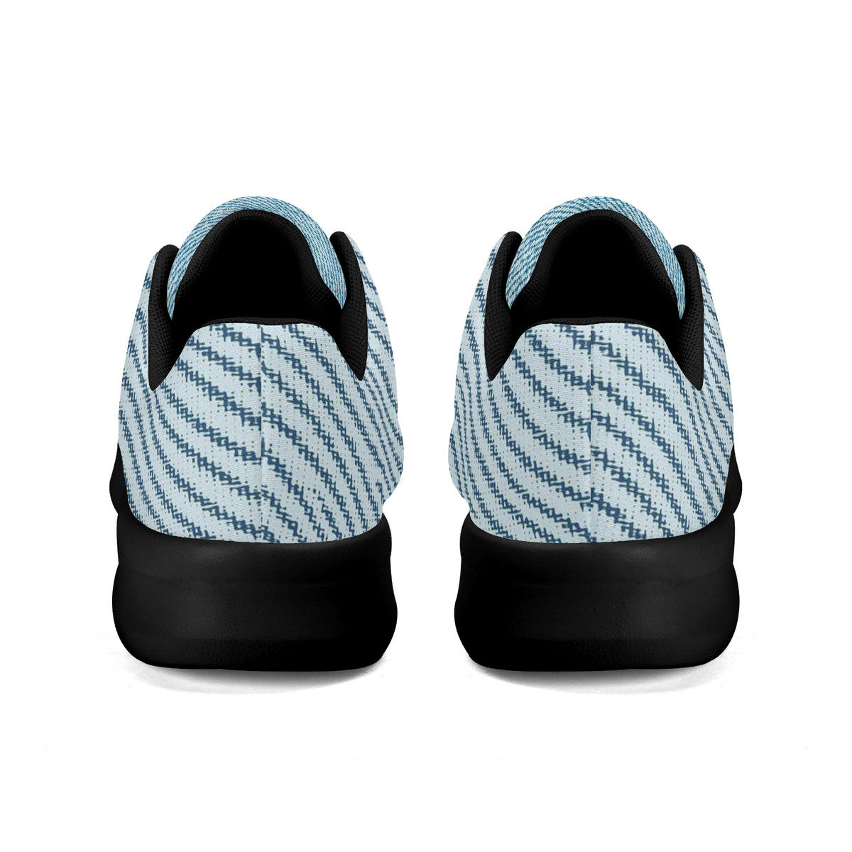 Unisex Denim Blue Athletic Running Shoes
