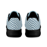 Unisex Denim Blue Athletic Running Shoes