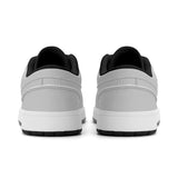 Gray Unisex New Synthetic Leather Low Top Sneakers