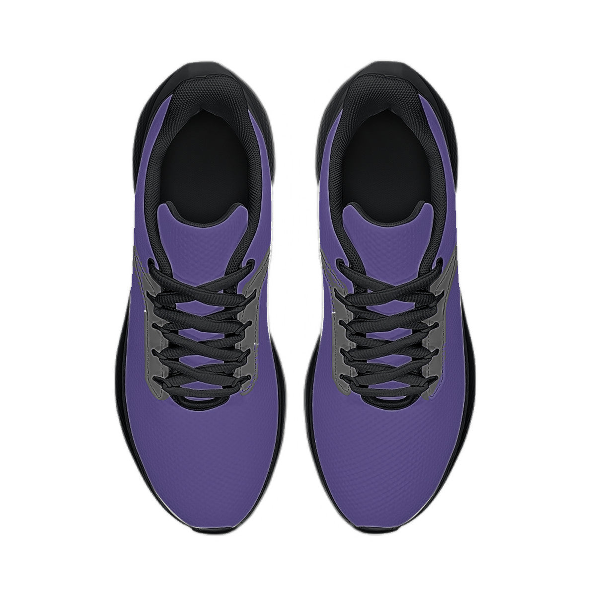 Purple Unisex Lace Up Running Shoes