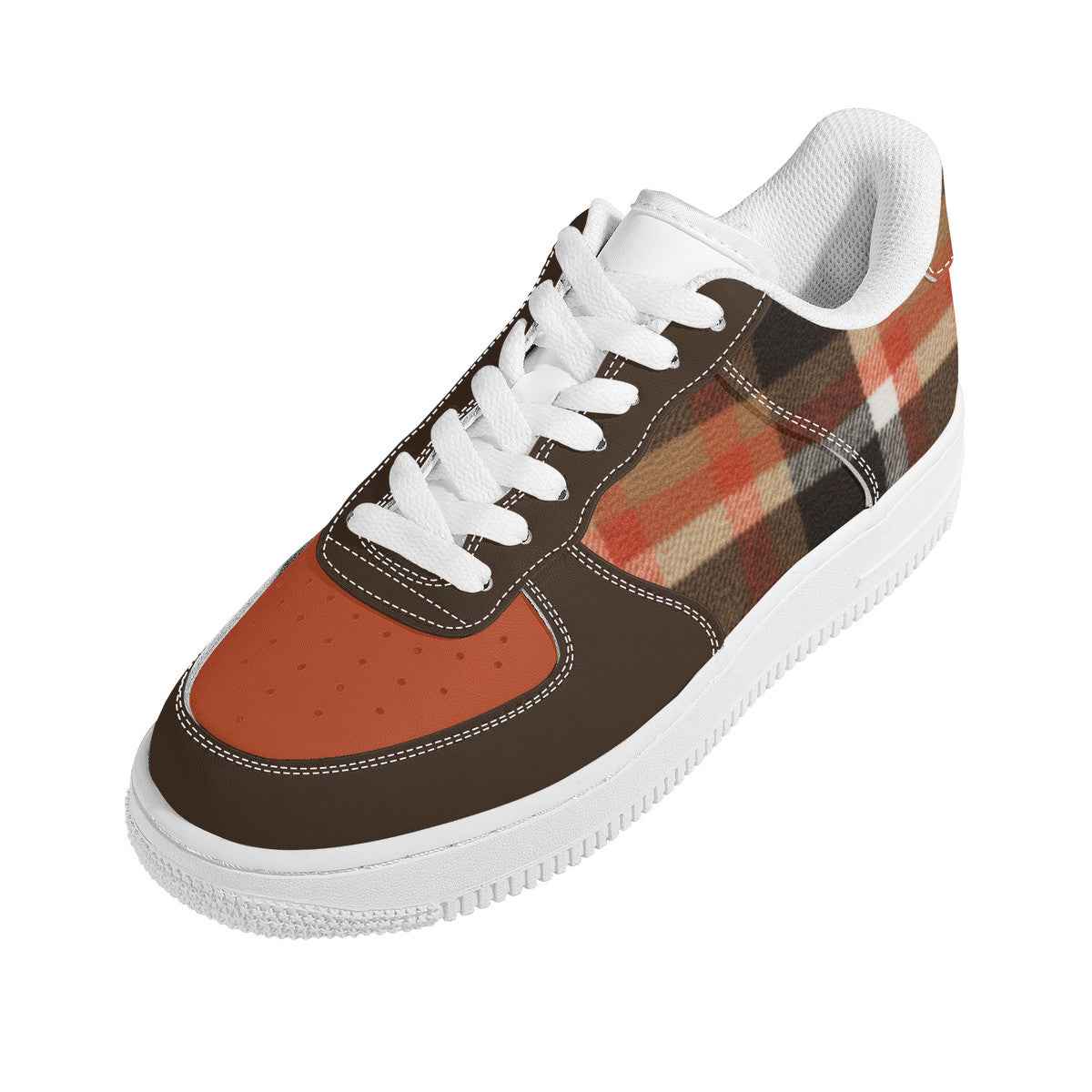 Fall Foliage Pattern Low Top Unisex Sneaker