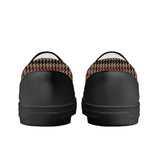 Kids Brown Pattern Slip-on shoes