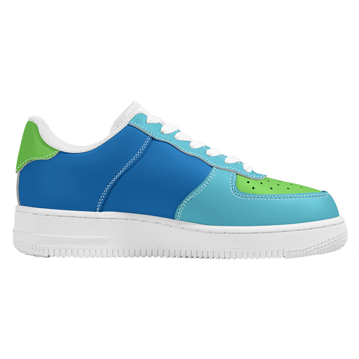 Blue Low Top Unisex Sneaker – Timeless Style by Footworks Shoes