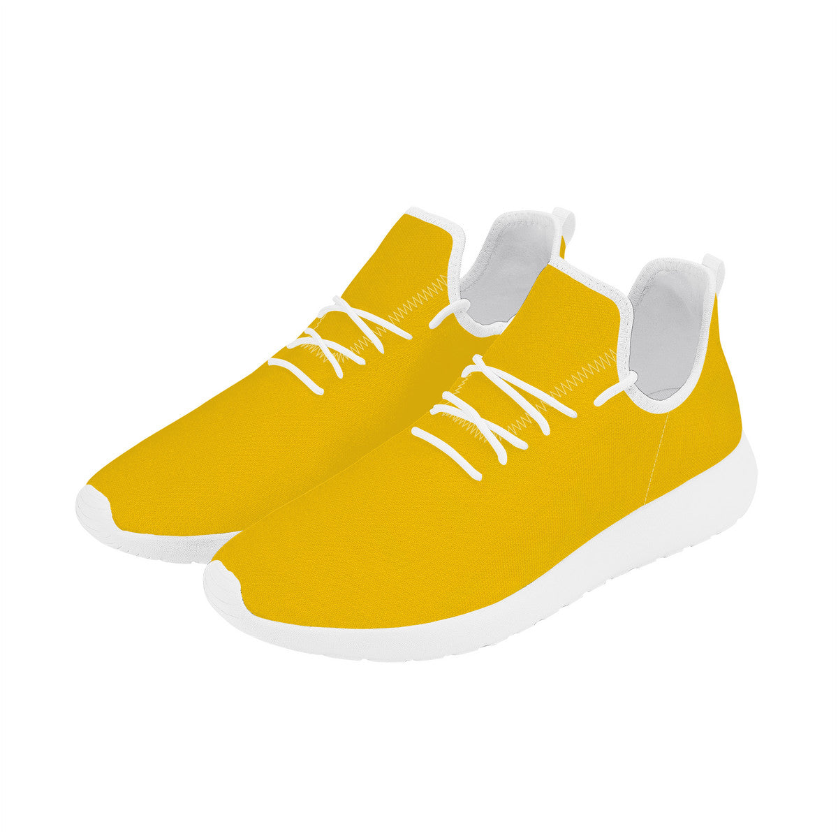 Bannana Yellow Lightweight Mesh Knit Sneaker