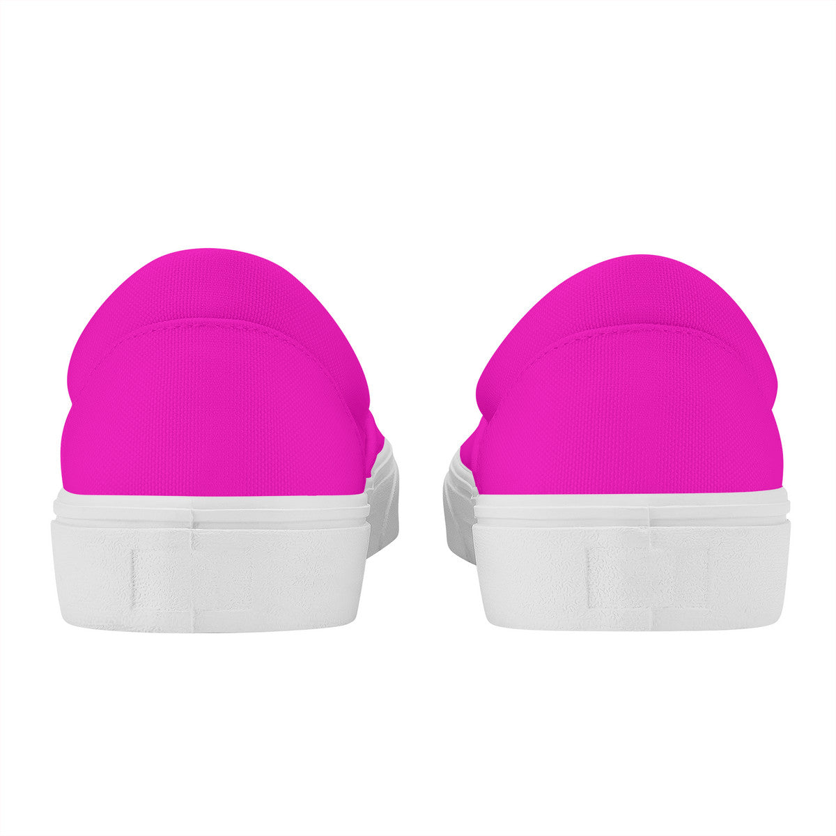 Hot Pink Skate Slip On Shoes