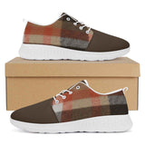Brown Fall Pattern Shoes