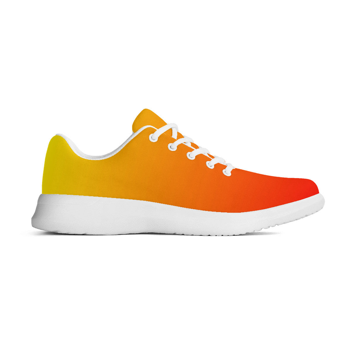 Unisex Orange Gradiant Athletic Running Shoes
