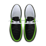 Black Unisex Canvas Loafers