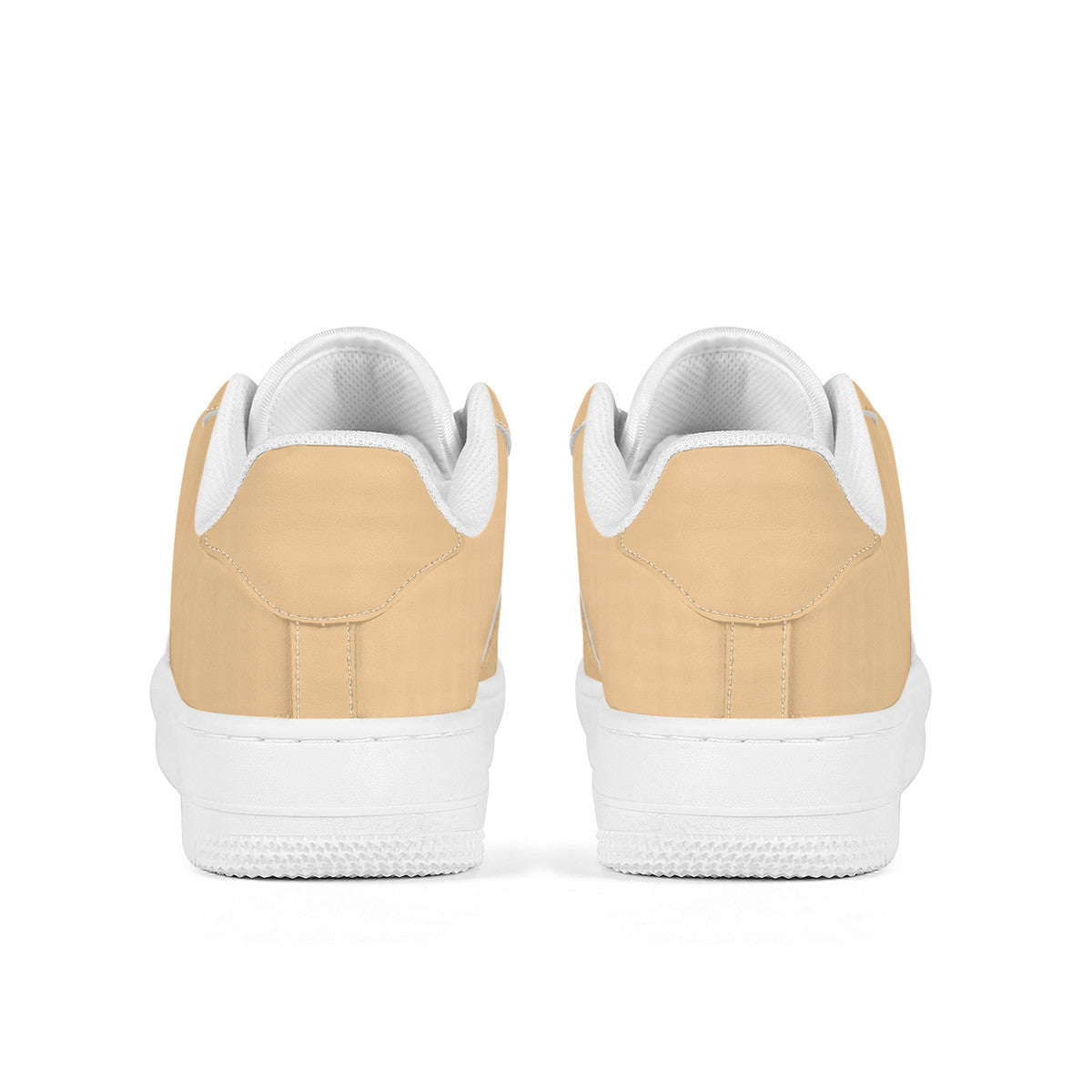 Tan Unisex Microfiber Sneakers