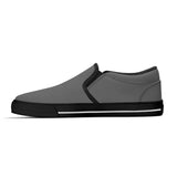 Puter Gray Unisex Slip-on Shoes