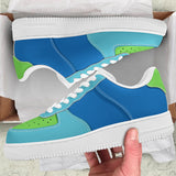 Blue Low Top Unisex Sneaker – Timeless Style by Footworks Shoes