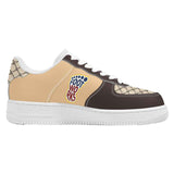 Brown Low Top Unisex Sneaker