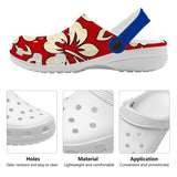 Kids Hawaian Pattern Clogs