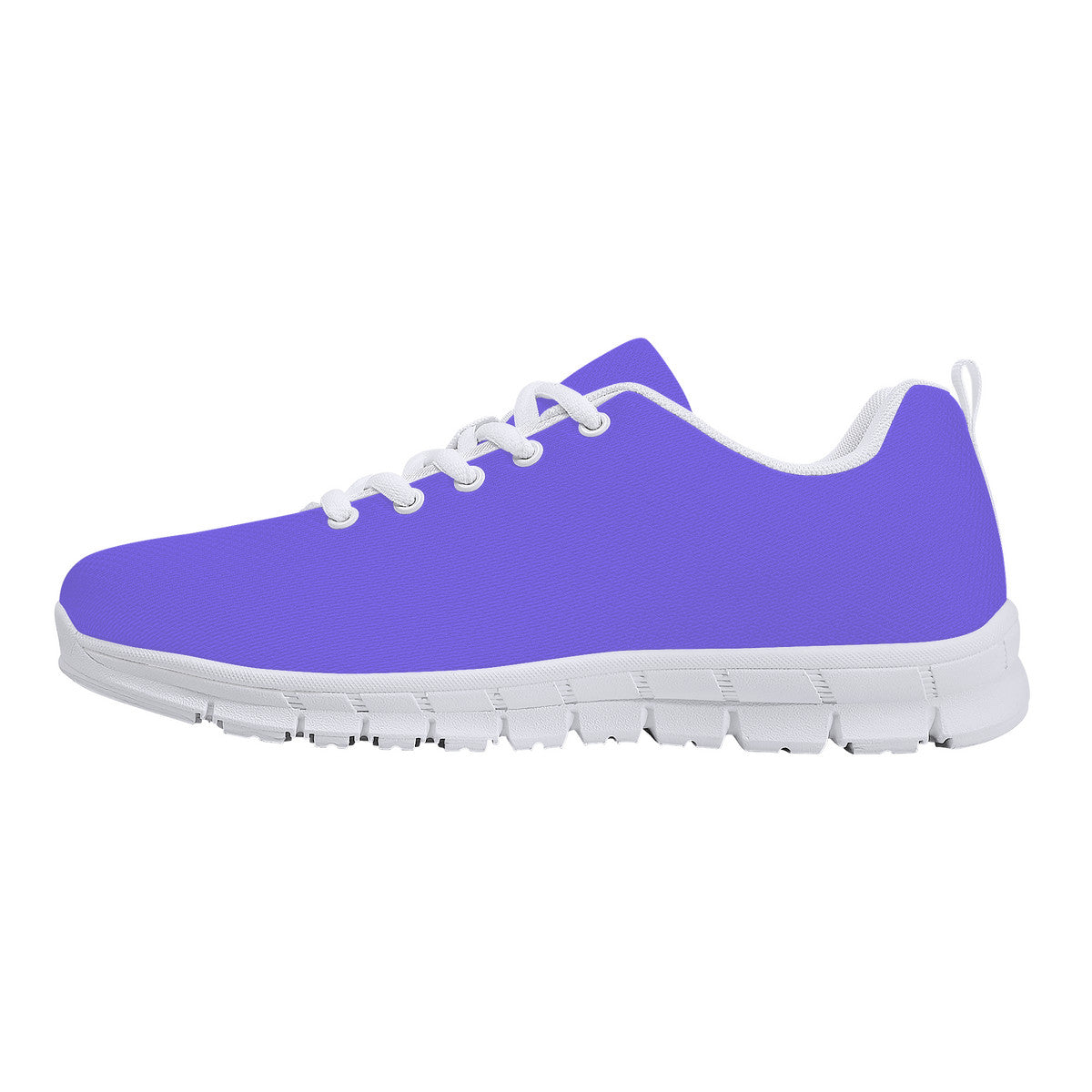 Purple Sneakers - White