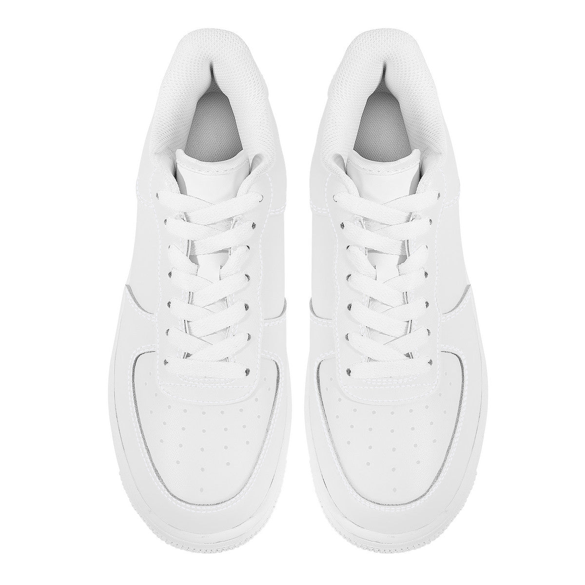 White Low Top Unisex Sneaker