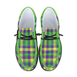 Green Explosion Unisex Canvas Loafers