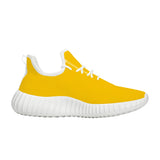 Bannana Yellow  Mesh Knit Sneakers