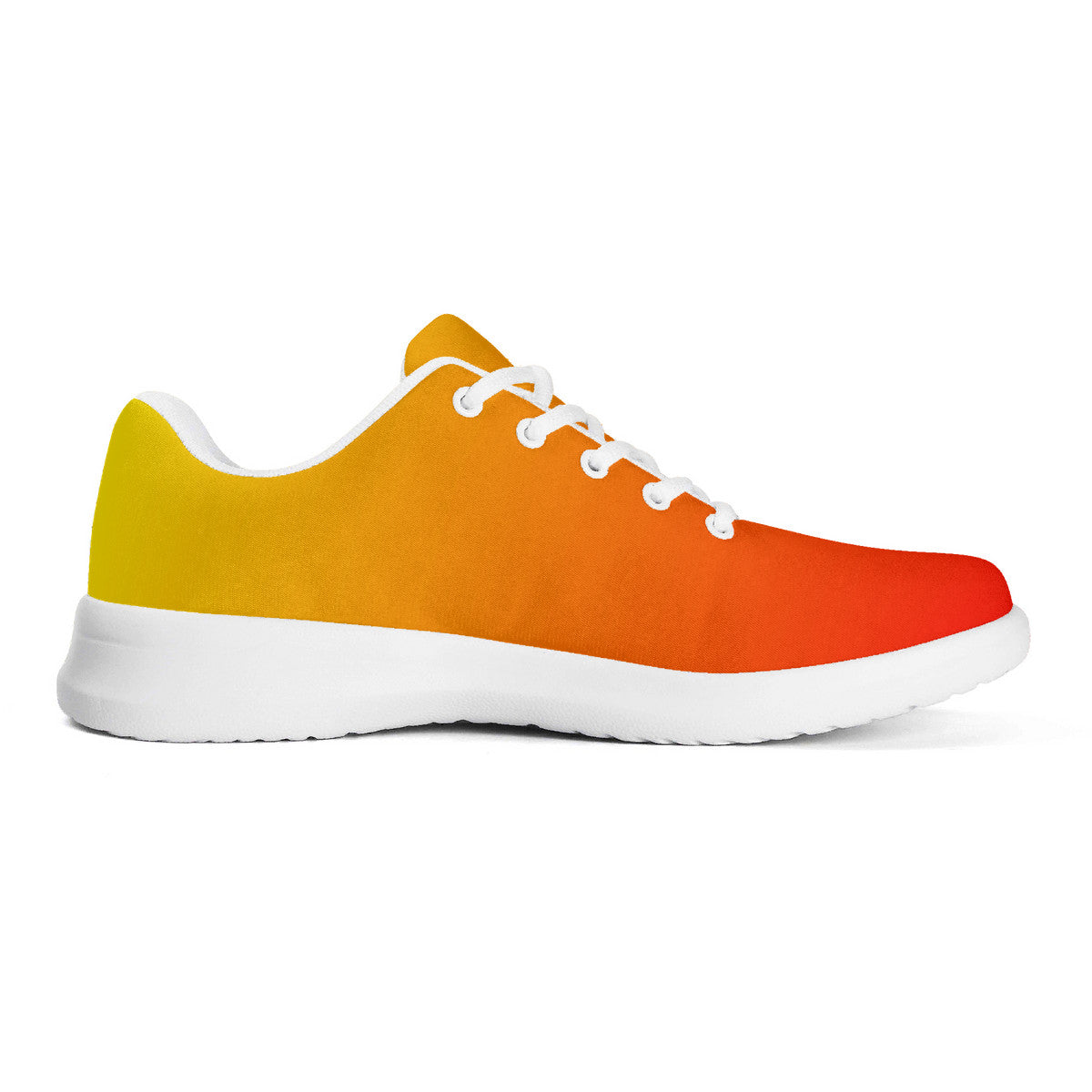 Unisex Orange Gradiant Athletic Running Shoes