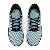 Unisex Denim Blue Athletic Running Shoes