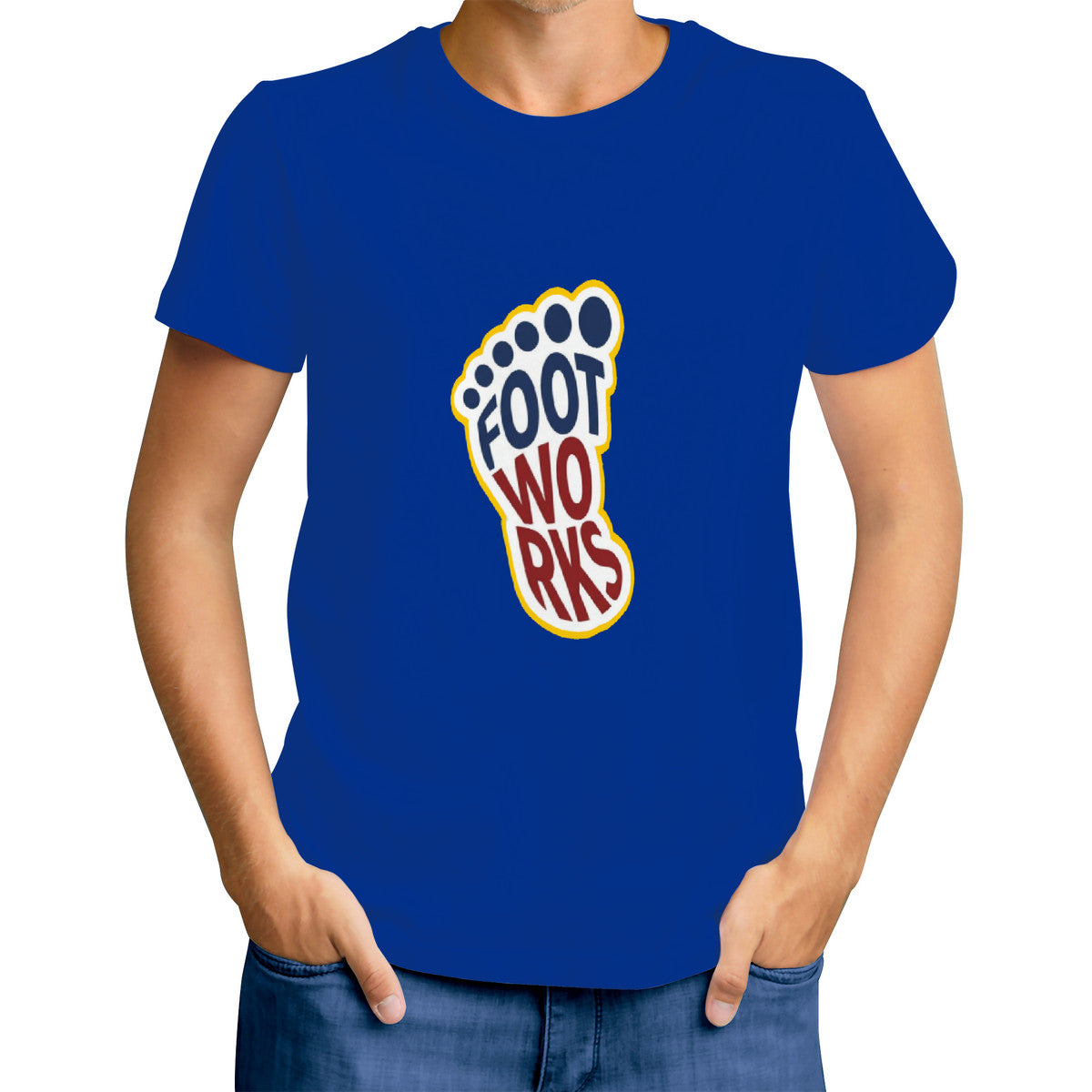 Blue Print  swag T-Shirt