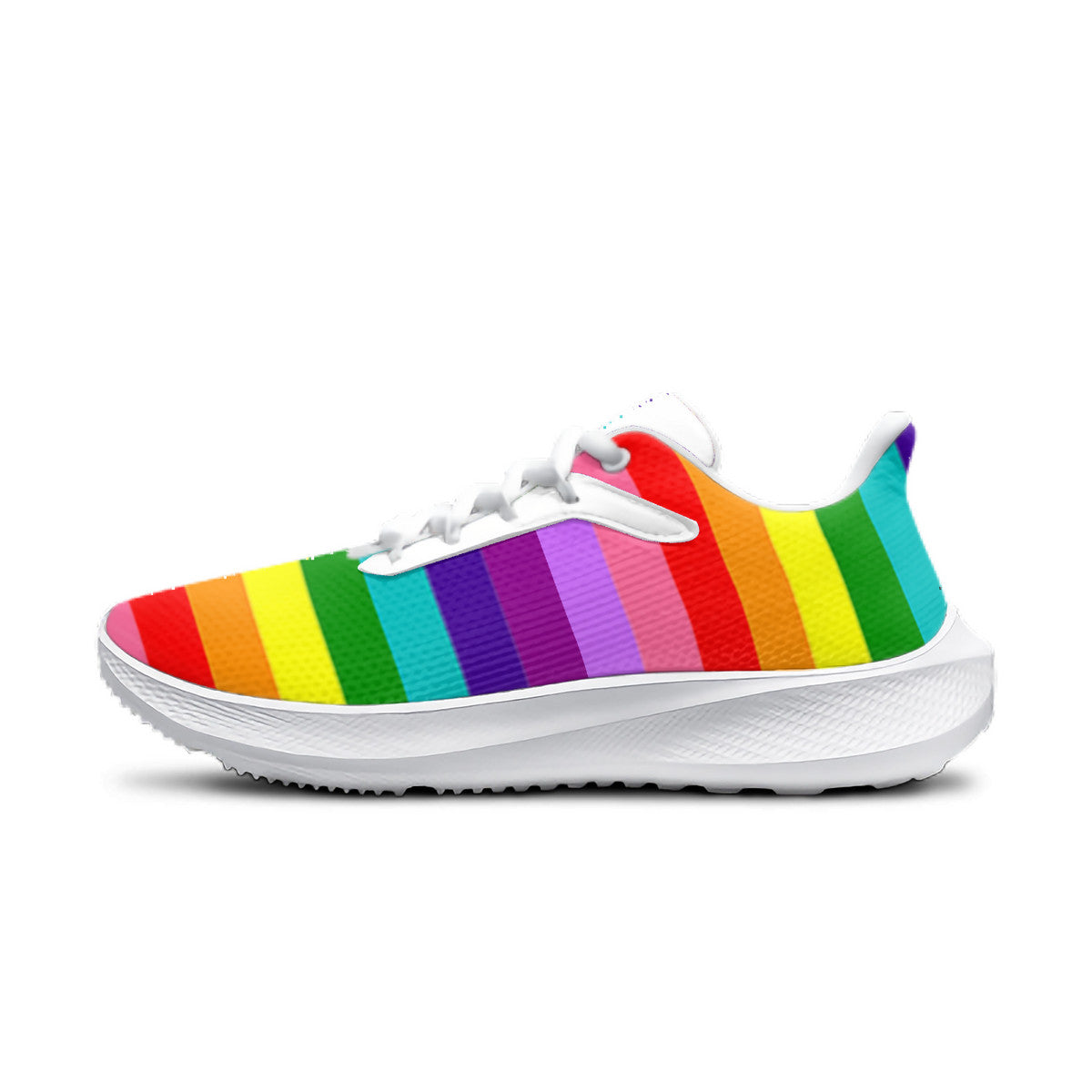 LGTBQ Flags Unisex Lace Up Running Shoes