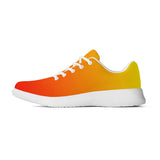 Unisex Orange Gradiant Athletic Running Shoes