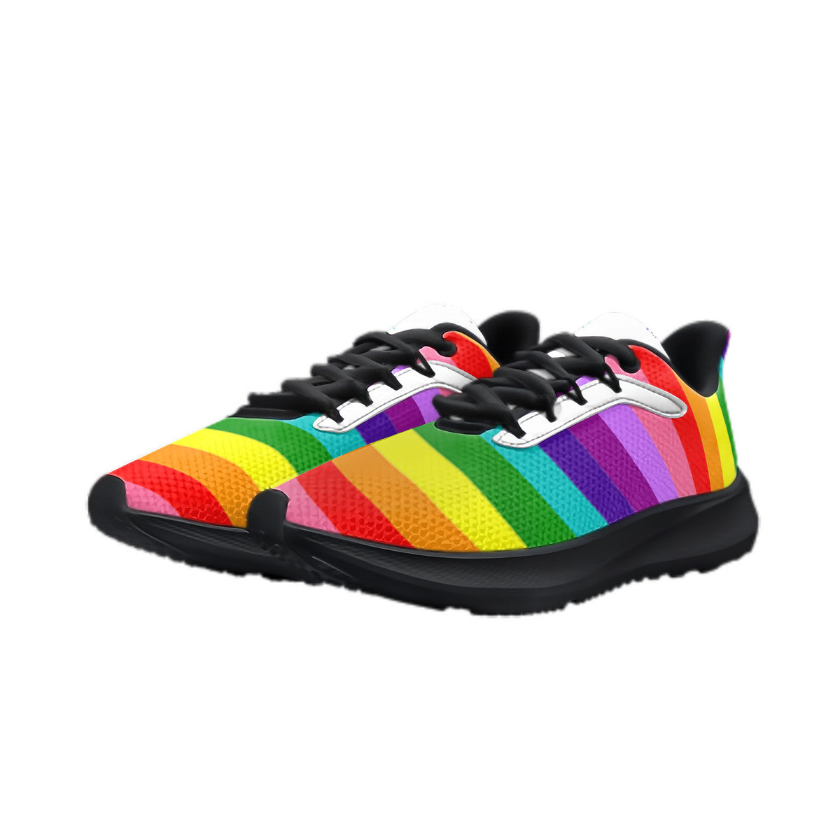 LGTBQ Flags Unisex Lace Up Running Shoes