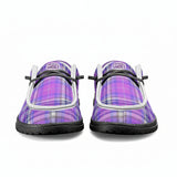 Purple Unisex Canvas Loafers