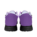 Purple Unisex Canvas Loafers