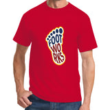 Red Print  swag T-Shirt