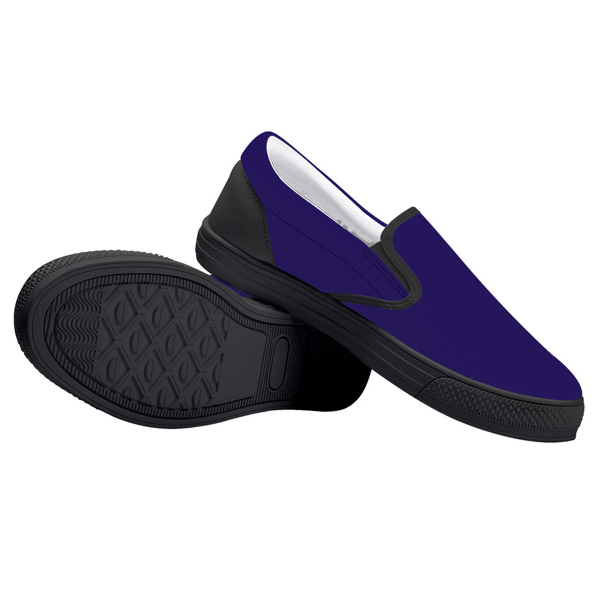 Ravens Purple Slip-on Shoes