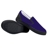Ravens Purple Slip-on Shoes