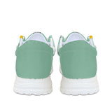 New York Fashion Week Unisex Green Canvas Loafers