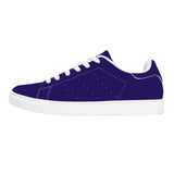 Ravens Purple Low-Top Synthetic Leather Sneakers