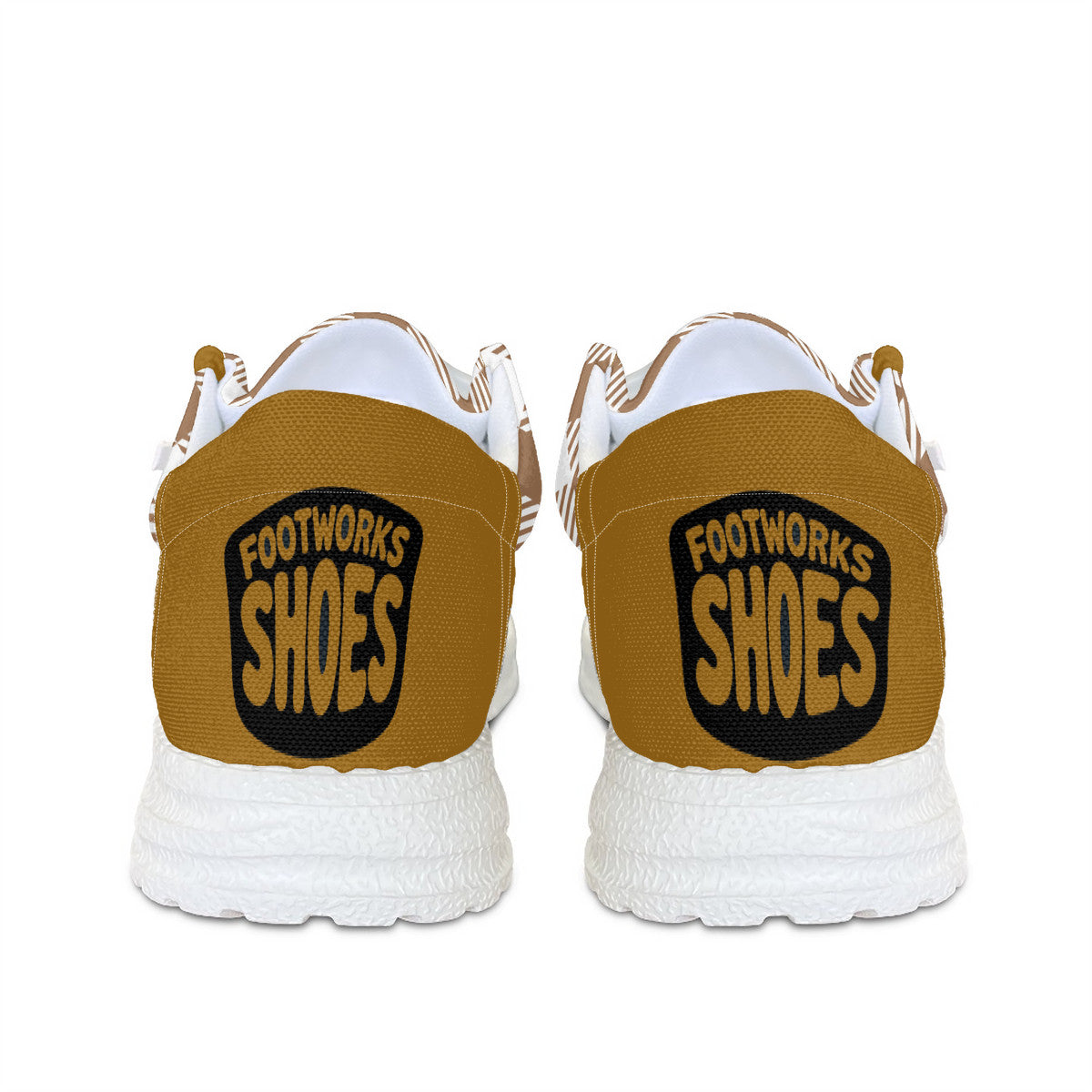 Brown Unisex Canvas Loafers