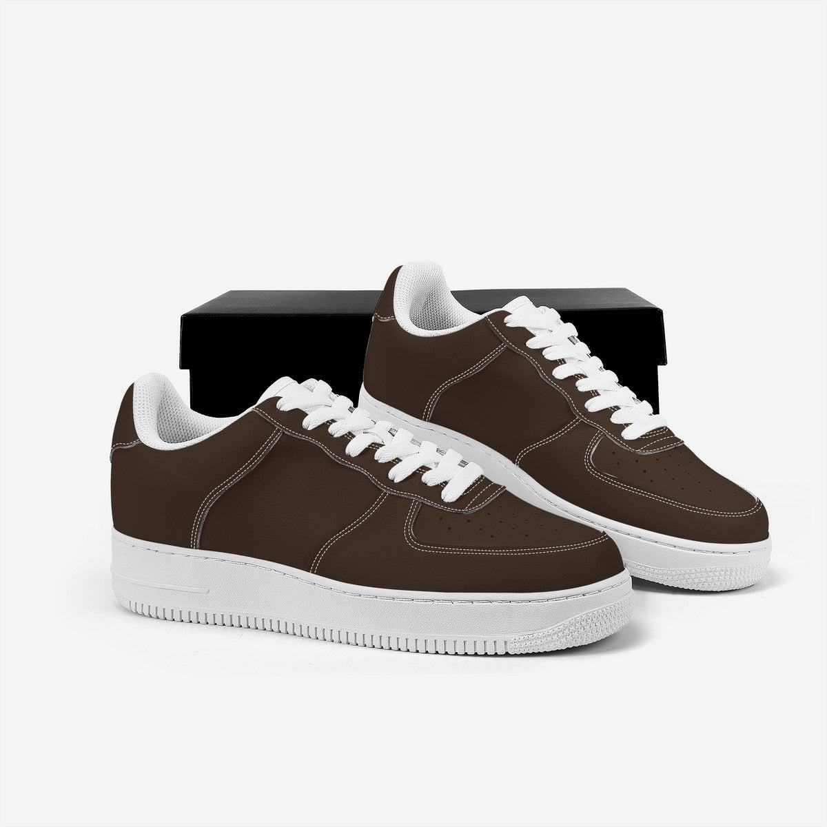 Brown Low Top Unisex Sneaker