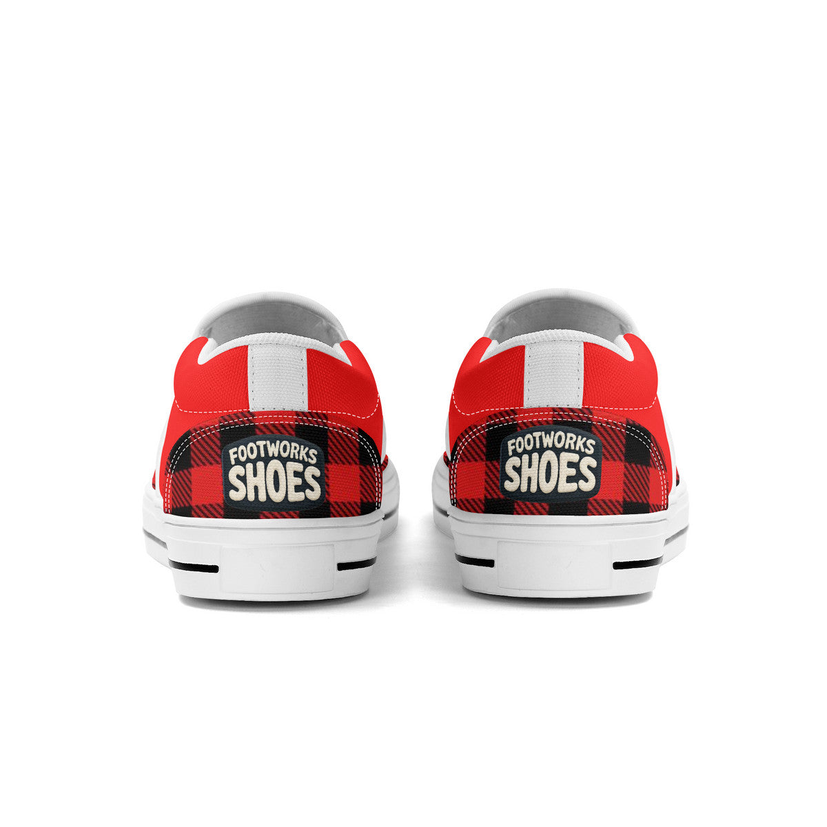 New Style Red Unisex Slip-on Shoes