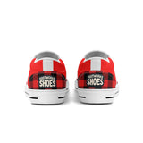 New Style Red Unisex Slip-on Shoes