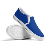 Navy Blue Unisex Slip-on Shoes