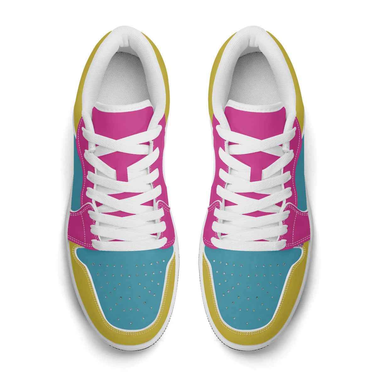 Unisex New Synthetic Leather Low Top Sneakers