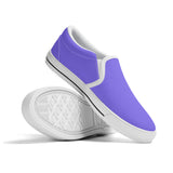 Purple Unisex Slip-on Shoes