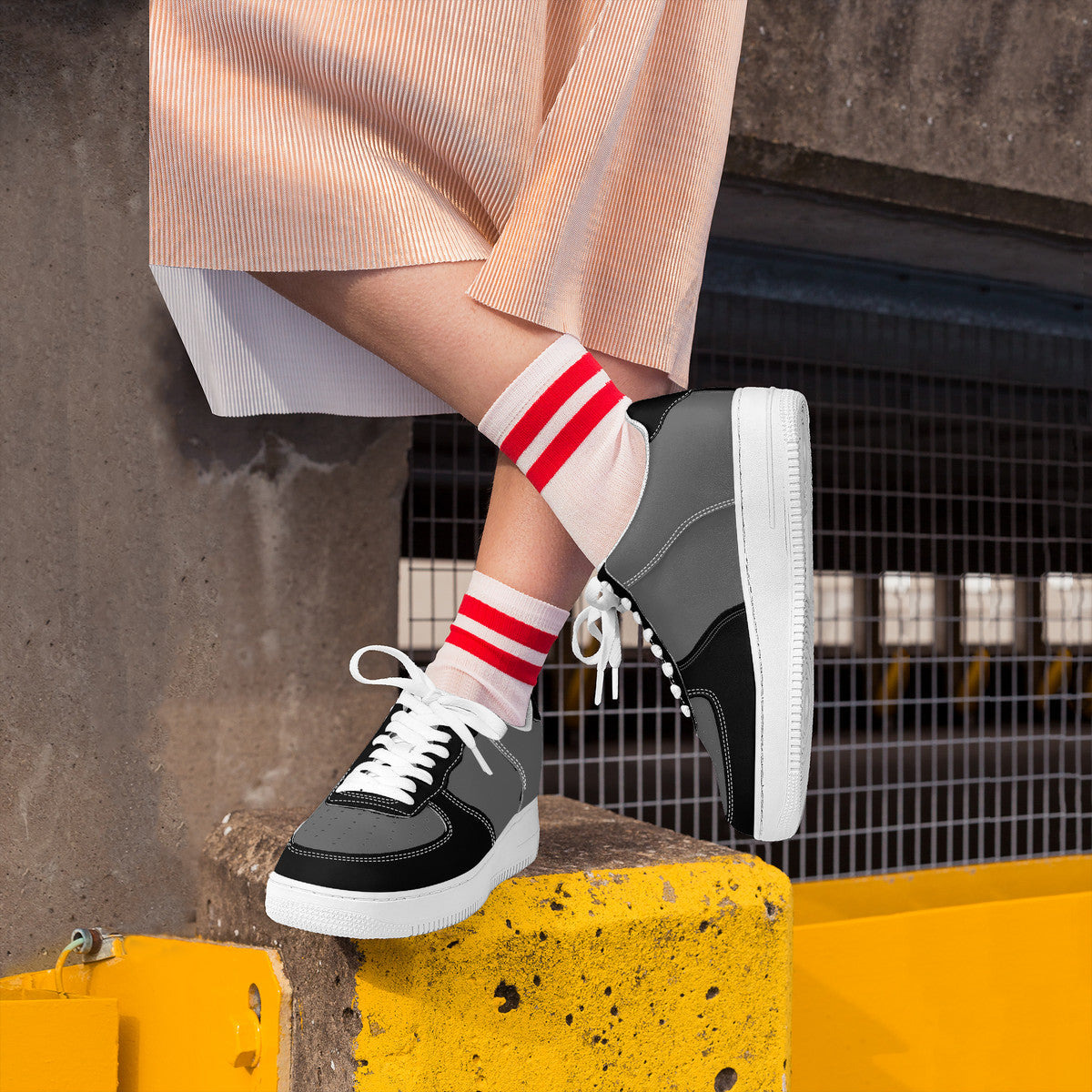 Puter Gray Low Top Unisex Sneaker