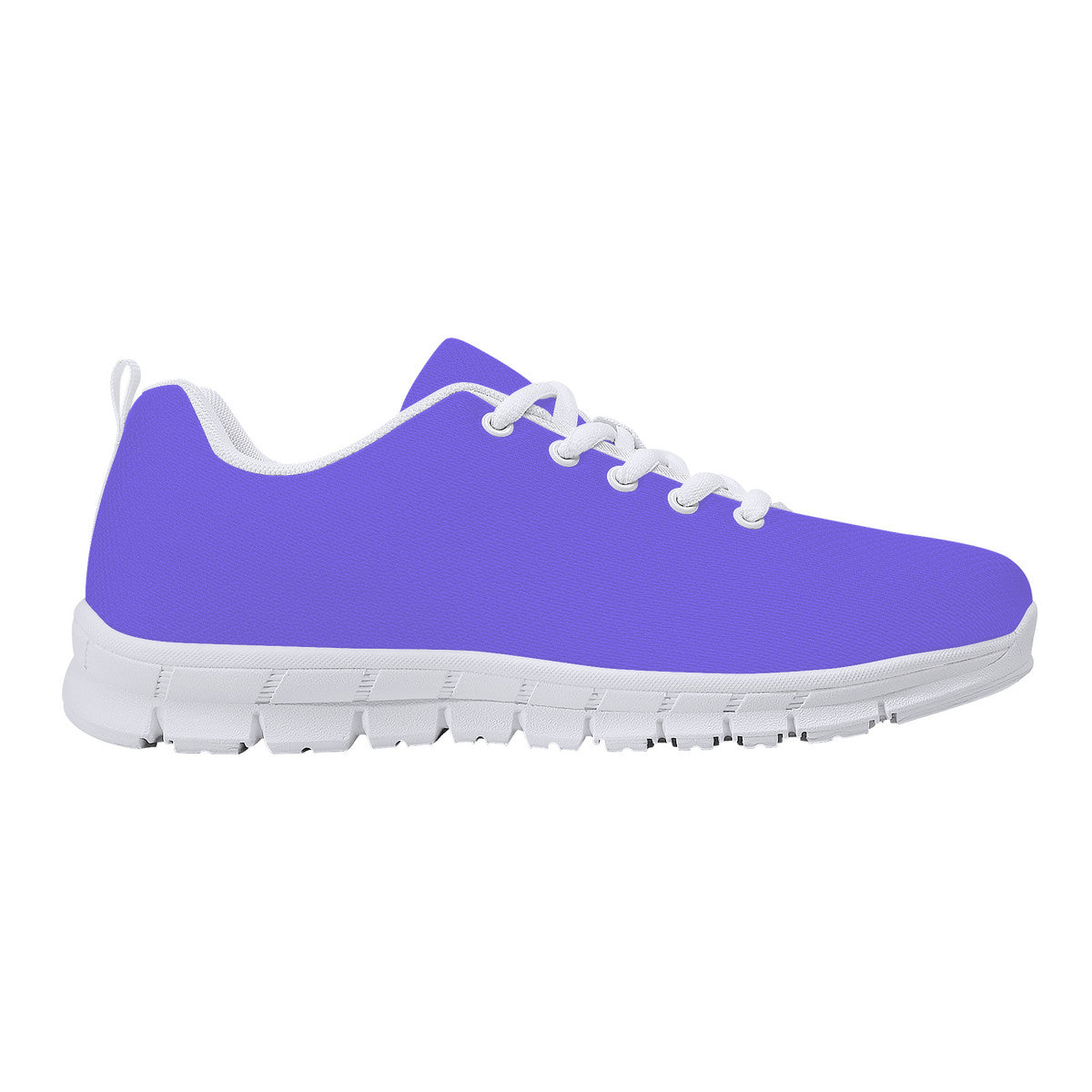 Purple Sneakers - White