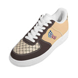 Brown Low Top Unisex Sneaker
